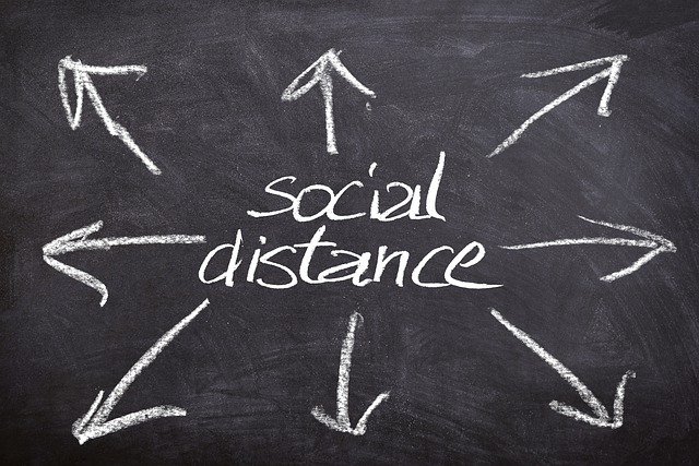 sociální distancing